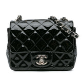 Chanel Mini Square Classic Patent Single Flap