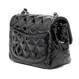 Chanel Mini Square Classic Patent Single Flap