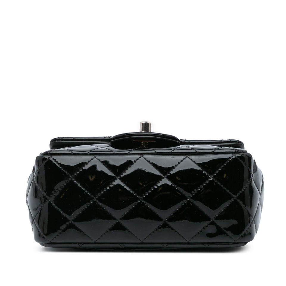 Chanel Mini Square Classic Patent Single Flap