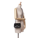 Chanel Mini Square Classic Patent Single Flap