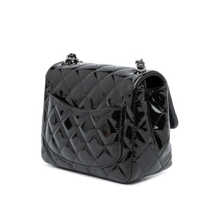 Chanel Mini Square Classic Patent Single Flap