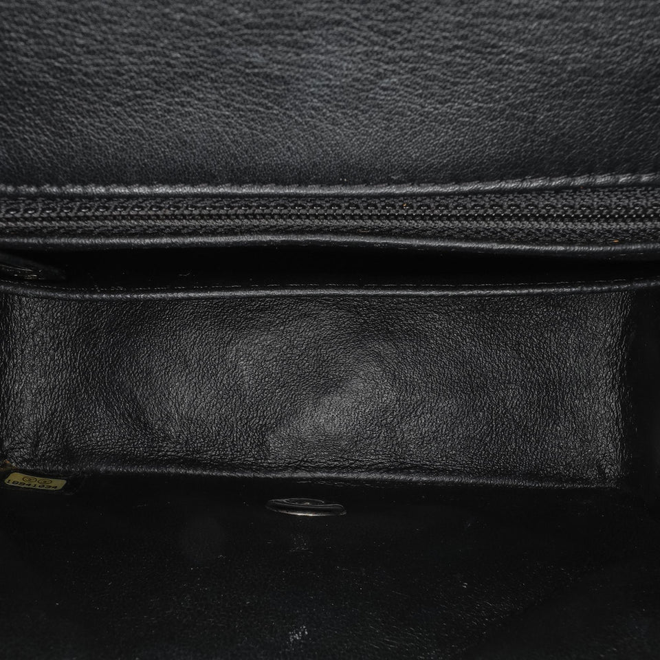 Chanel Mini Square Classic Patent Single Flap