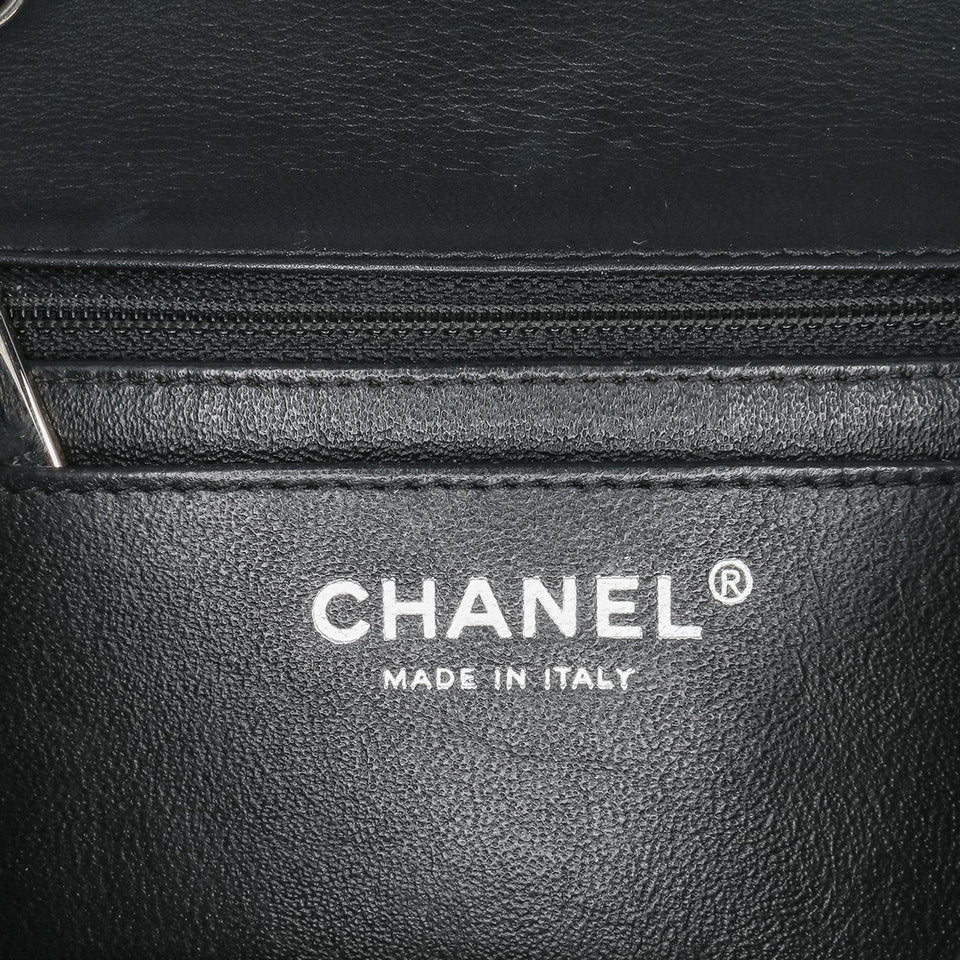 Chanel Mini Square Classic Patent Single Flap