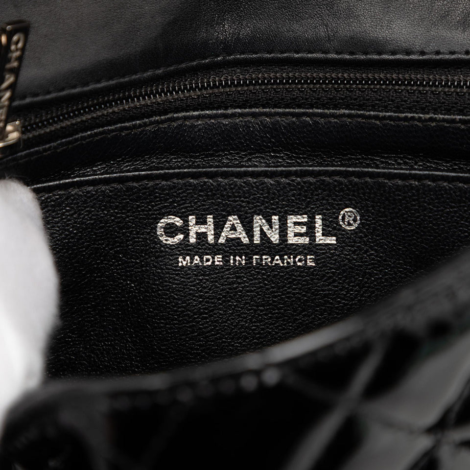 Chanel Mini Square Classic Patent Single Flap