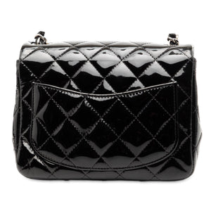 Chanel Mini Square Classic Patent Single Flap