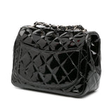Chanel Mini Square Classic Patent Single Flap
