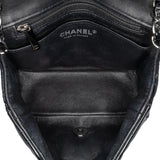 Chanel Mini Square Classic Patent Single Flap