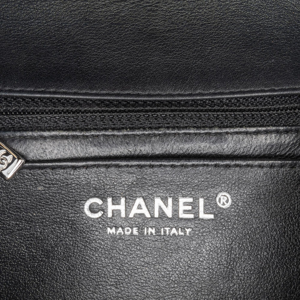 Chanel Mini Square Classic Patent Single Flap