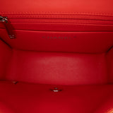 Chanel Mini Square Classic Patent Striped Single Flap