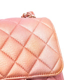 Chanel Mini Square Iridescent Calfskin Flap