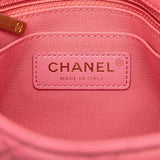Chanel Mini Square Lambskin Pearl Samba Flap