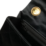 Chanel Mini Square Quilted Satin Single Flap