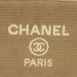 Chanel Mixed Fibers Deauville Pochette