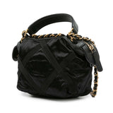 Chanel Nylon Grosgrain Lifestyle Clutch with Chain (SHG-UydKYK)