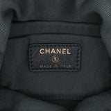 Chanel Nylon Grosgrain Lifestyle Clutch with Chain