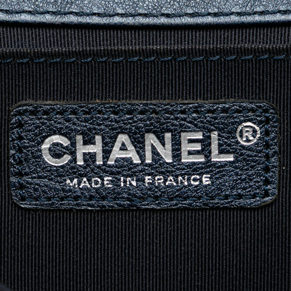 Chanel Old Medium Quilted Lambskin Boy Flap