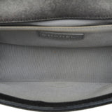 Chanel Old Medium Quilted Perforated Metallic Lambskin Boy Flap