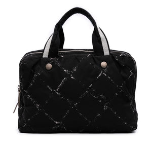 Chanel Old Travel Line Nylon Handbag