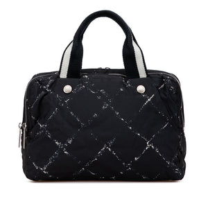 Chanel Old Travel Line Nylon Handbag