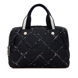 Chanel Old Travel Line Nylon Handbag