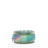 Chanel PVC Rainbow CC Filigree Round Clutch with Chain