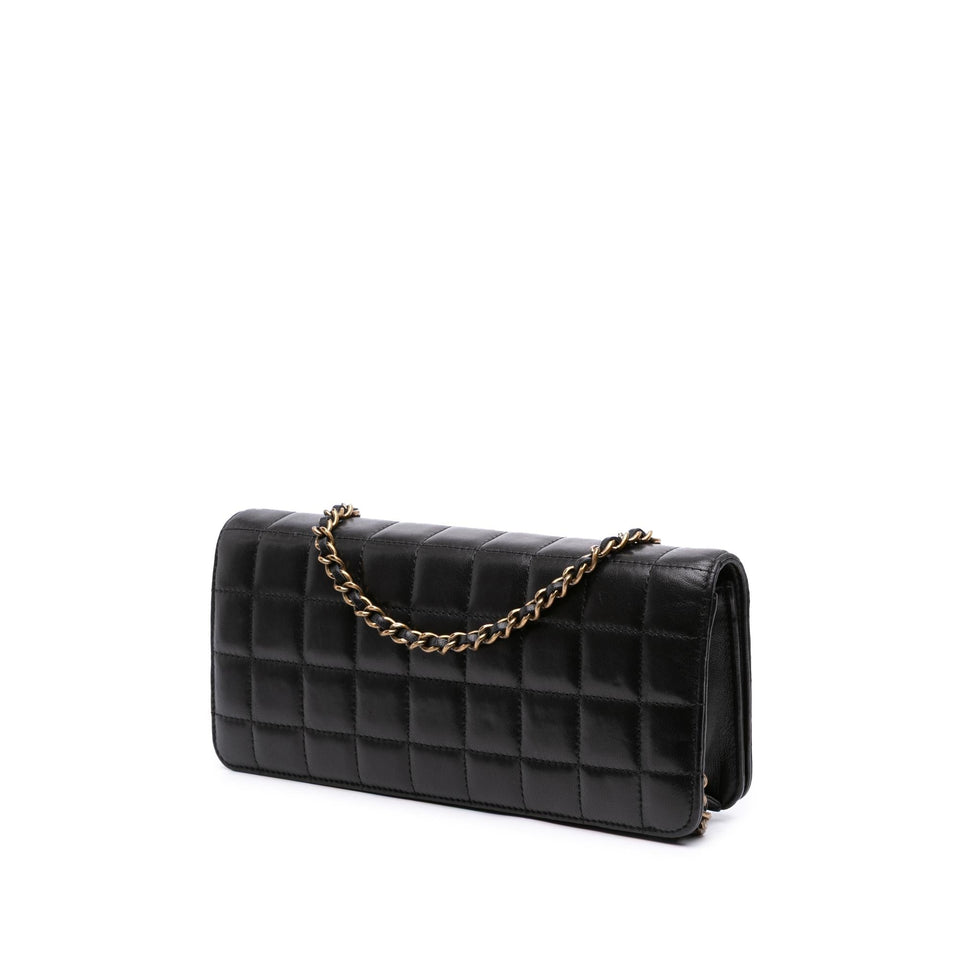 Chanel Paris Byzance Lambskin Jeweled Evening Clutch with Chain
