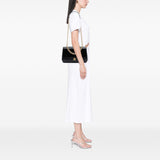 Chanel Paris Cosmopolite Aged Calfskin Straight Lined Flap