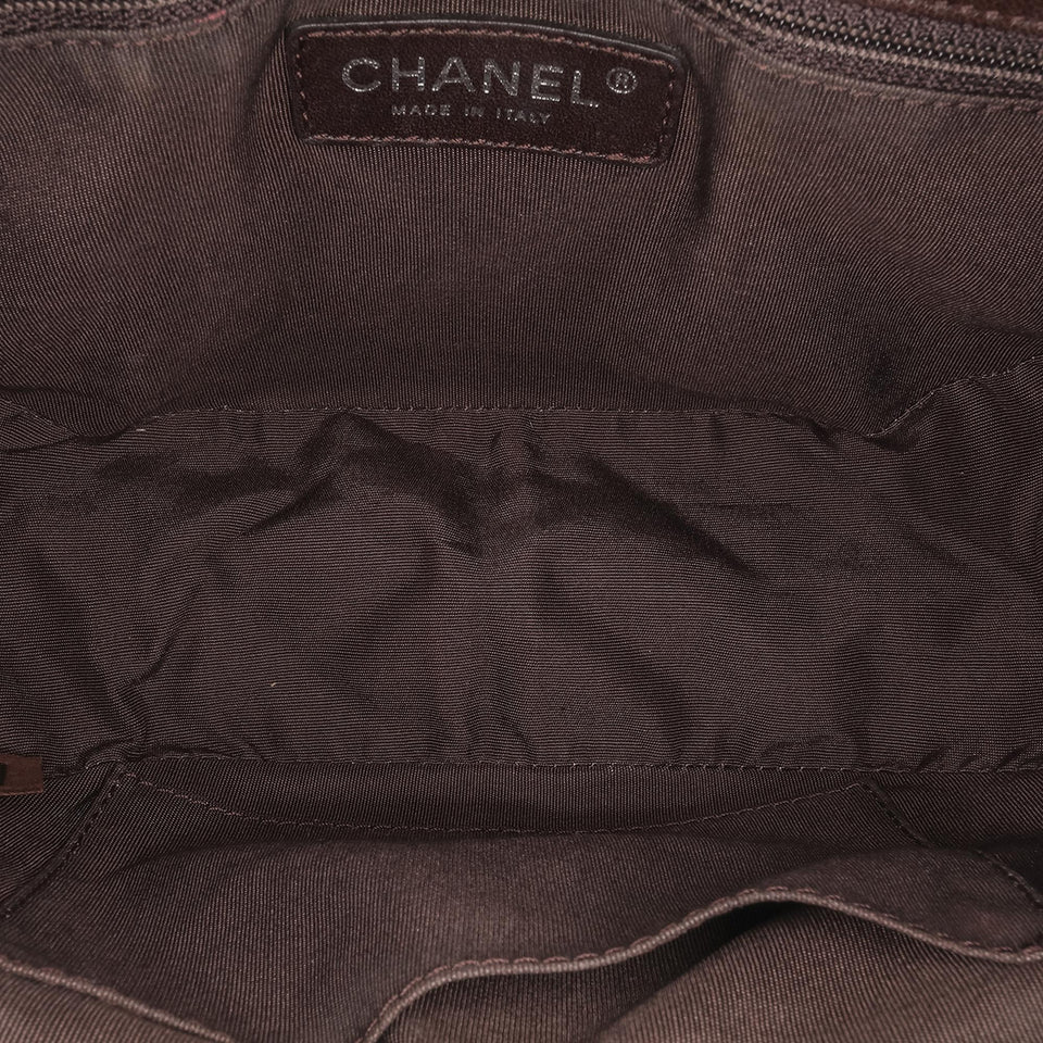 Chanel Paris-Salzburg Quilted Lambskin and Pony Hair Saddle Crossbody