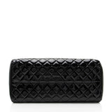 Chanel Patent Leather Just Mademoiselle Bowler Bag (SHF-HYGAdd)