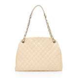 Chanel Patent Leather Just Mademoiselle Large Bowler Bag