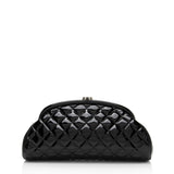 Chanel Patent Leather Timeless Clutch (SHF-QRt3pK)