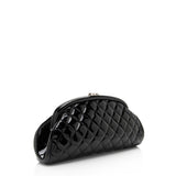 Chanel Patent Leather Timeless Clutch (SHF-QRt3pK)