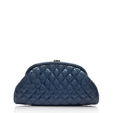 Chanel Patent Leather Timeless Clutch (SHF-UYzBin)