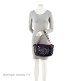 Chanel Patent Vinyl Rock and Chain Medium Shoulder Bag