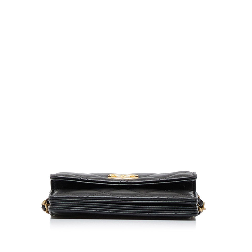 Chanel Pearl Crown Clutch On Chain (SHG-AvIaAb)