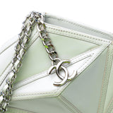 Chanel Pearlescent Lambskin Midnight Swim Wristlet Clutch