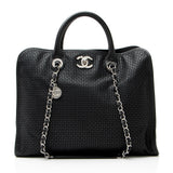 Chanel Perforated Calfskin Up In The Air Large Tote