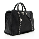 Chanel Perforated Calfskin Up In The Air Large Tote