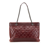 Chanel Quilted Aged Calfskin East West Tote