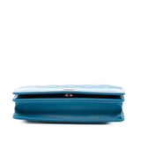 Chanel Quilted Aged Calfskin Gabrielle Wallet On Chain