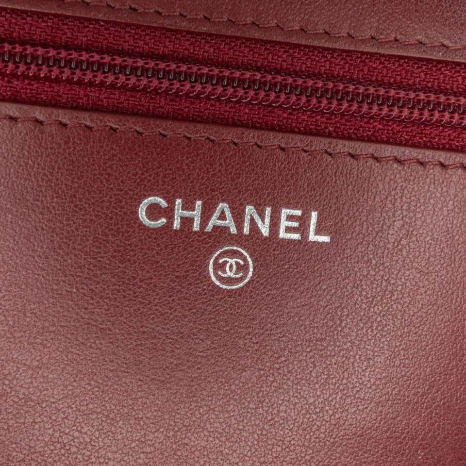 Chanel Quilted Aged Calfskin Gabrielle Wallet on Chain