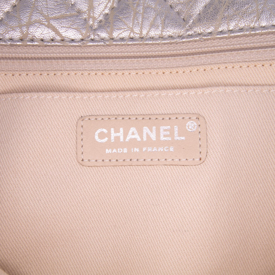 Chanel Quilted Aged Calfskin On The Rocks Flap