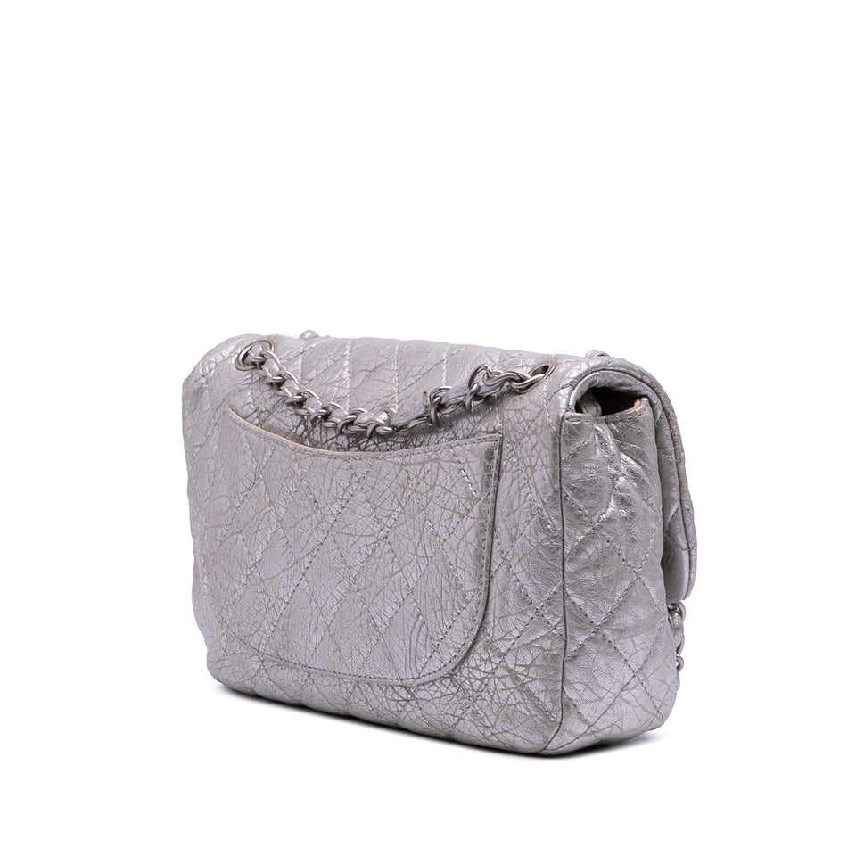 Chanel Quilted Aged Calfskin On The Rocks Flap