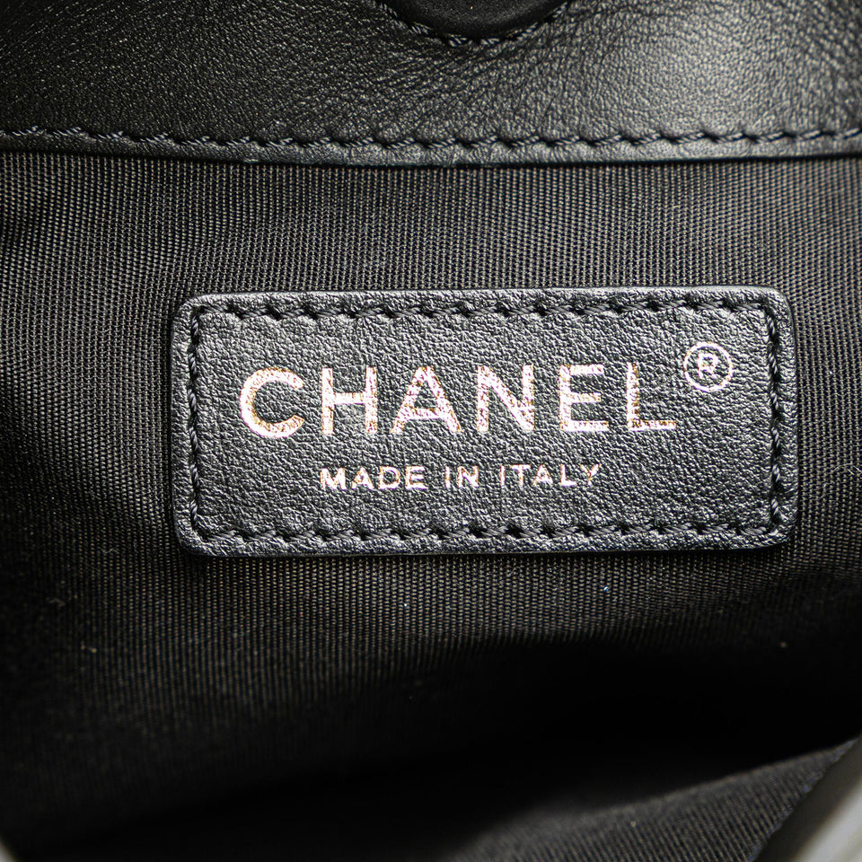 Chanel Quilted Calfskin Chain Flat Shoulder Bag
