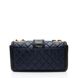 Chanel Quilted Calfskin Elegant Jumbo Flap Bag