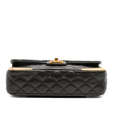 Chanel Quilted Calfskin Rock The Corner Flap