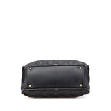 Chanel Quilted Calfskin Stitch Triptych Shoulder Bag