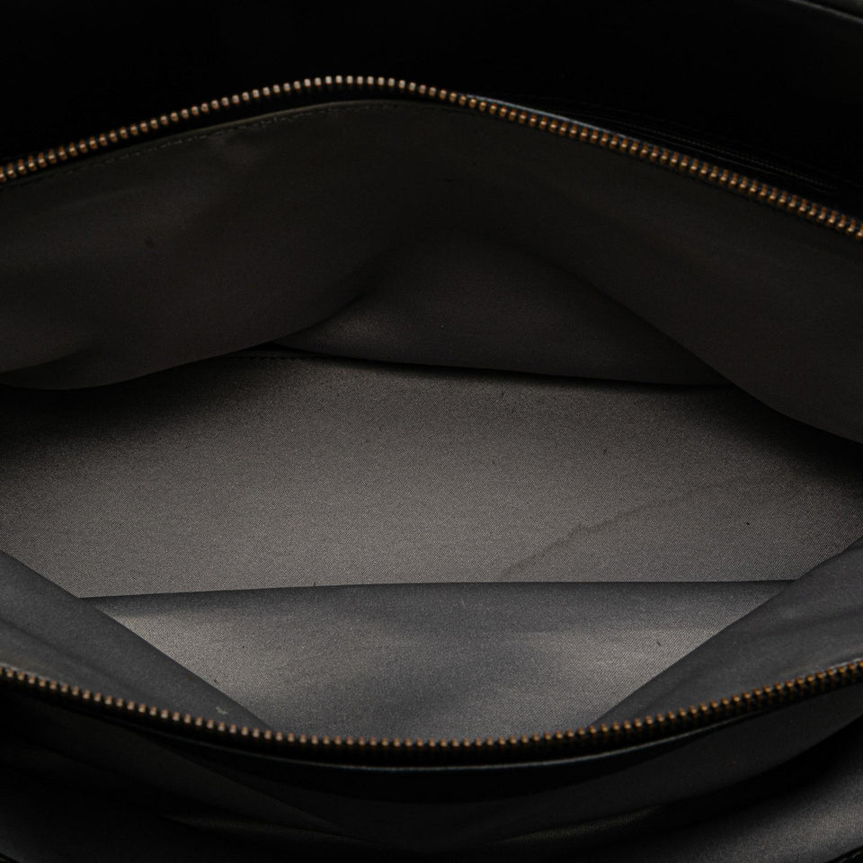 Chanel Quilted Calfskin Stitch Triptych Shoulder Bag