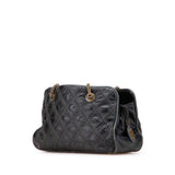 Chanel Quilted Calfskin Stitch Triptych Shoulder Bag