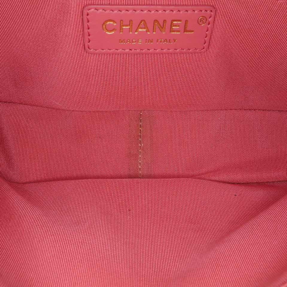 Chanel Quilted Calfskin Straight Lined Flap
